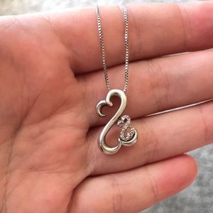Open Hearts necklace